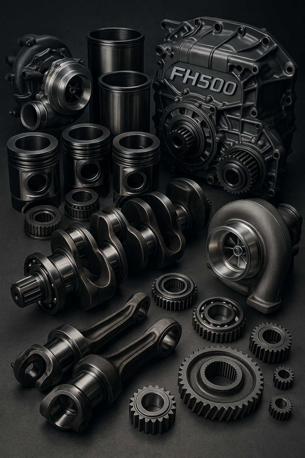 قطعات موتور،گیربکس و فیلترجات  -FH13FH500