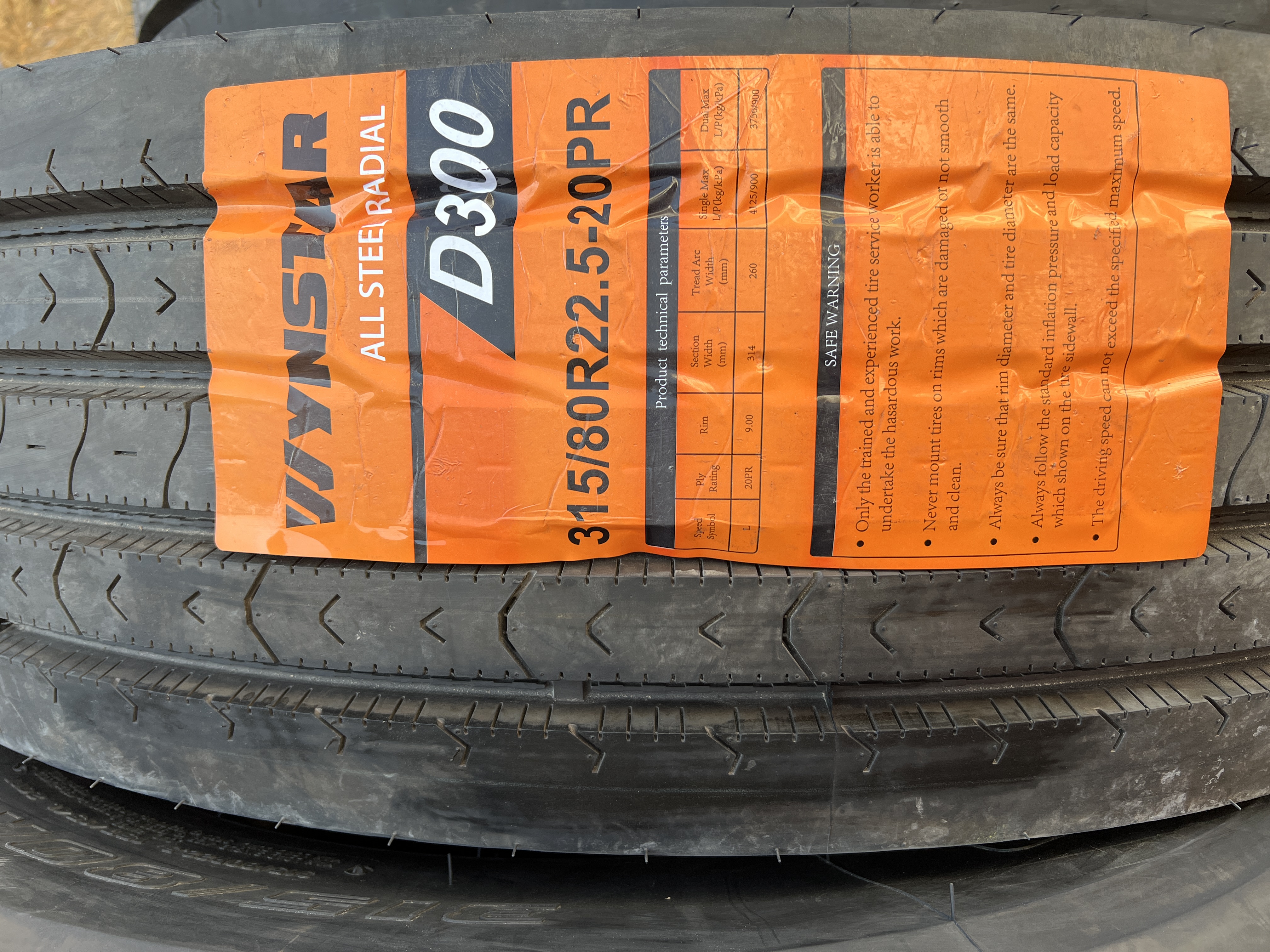 لاستیک315 وین استار WYNSTAR